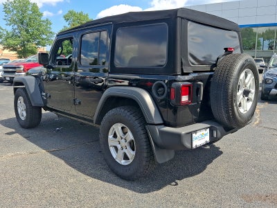 2018 Jeep Wrangler Unlimited Sport S 4x4