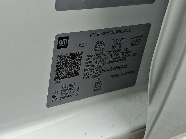 2024 Chevrolet Silverado 1500 LT (2FL)