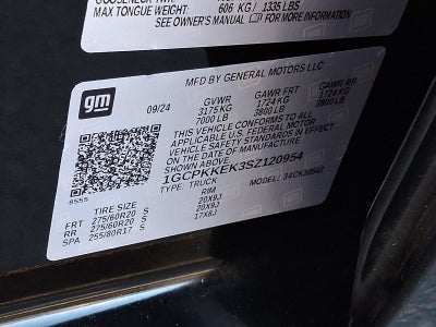 2025 Chevrolet Silverado 1500 LT (2FL)