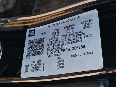 2025 Chevrolet Colorado Z71