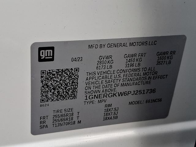 2023 Chevrolet Traverse LT Cloth