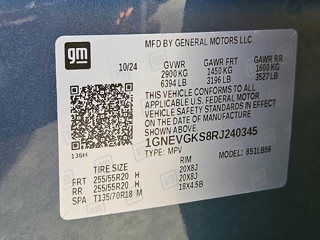 2024 Chevrolet Traverse LT