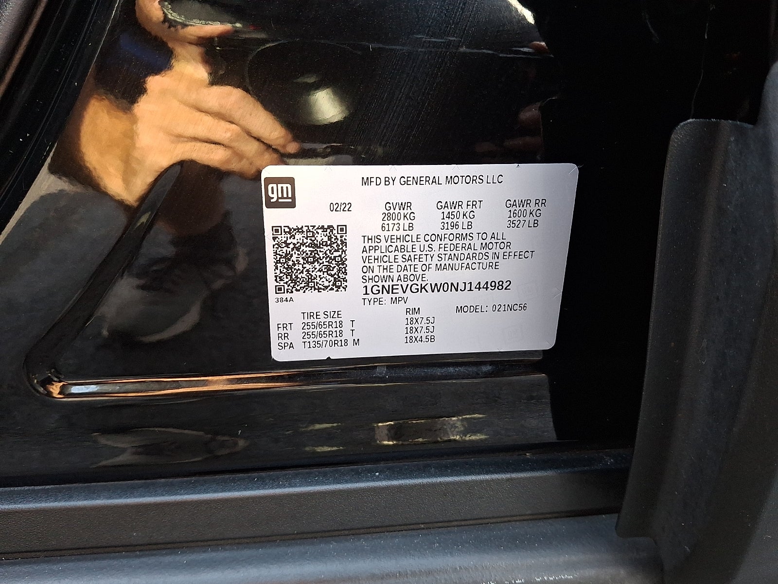 2022 Chevrolet Traverse LT Cloth