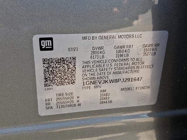 2023 Chevrolet Traverse RS
