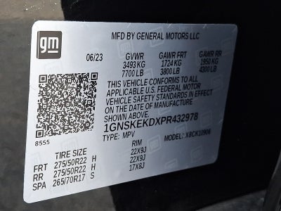 2023 Chevrolet Suburban RST