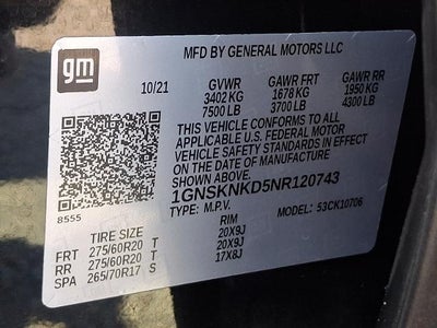 2022 Chevrolet Tahoe LT