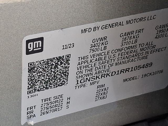 2024 Chevrolet Tahoe RST