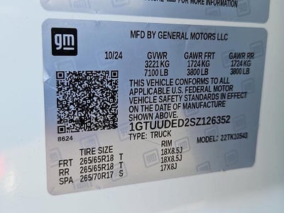 2025 GMC Sierra 1500 SLT