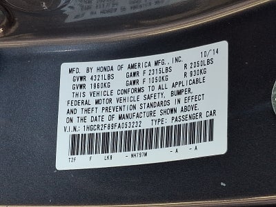2015 Honda Accord Sedan EX-L