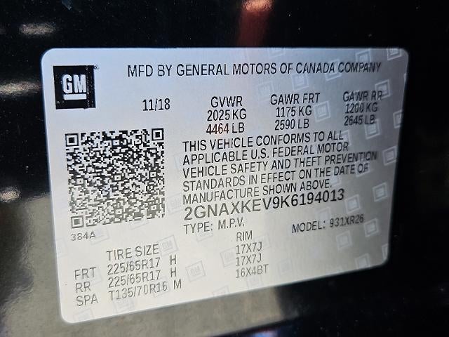 2019 Chevrolet Equinox LT
