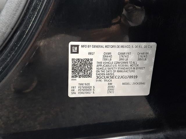 2018 Chevrolet Silverado 1500 LTZ