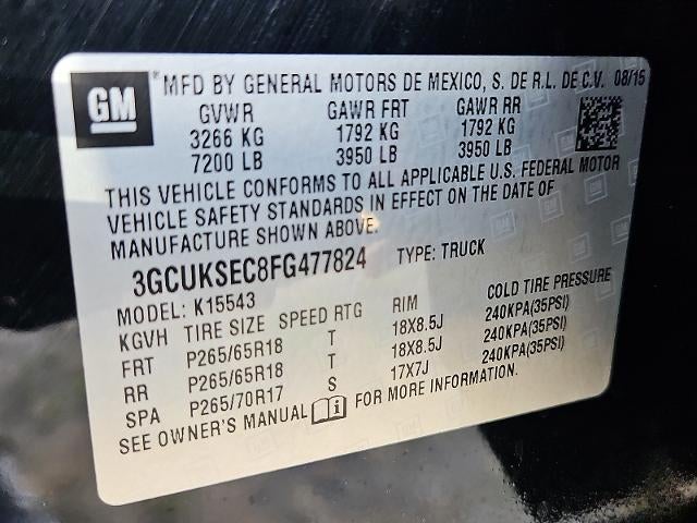 2015 Chevrolet Silverado 1500 LTZ