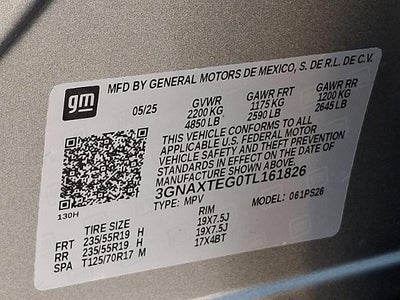 2026 Chevrolet Equinox RS