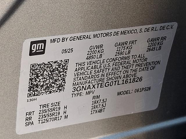 2026 Chevrolet Equinox RS