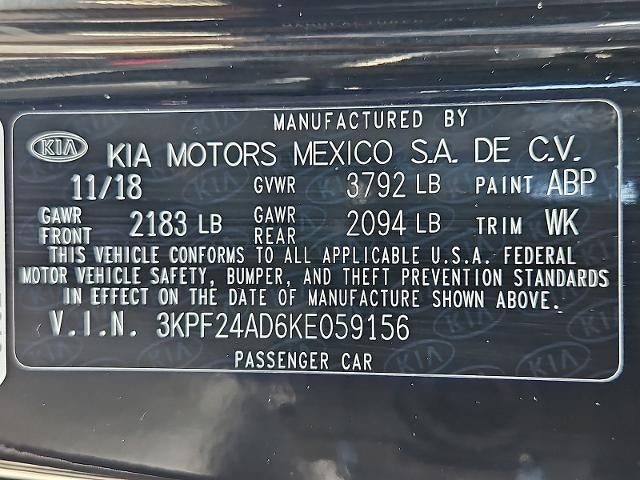 2019 Kia Forte LXS