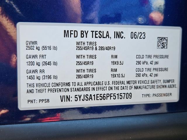 2023 Tesla Model S Base