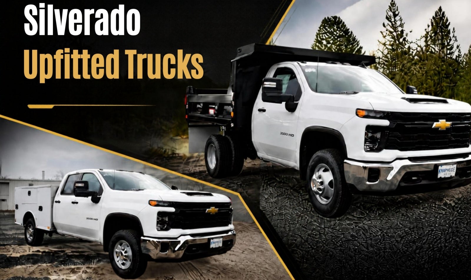 Upfitted trucks